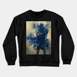 Zdzislaw Beksinski - Kidney surreal Painting Crewneck Sweatshirt